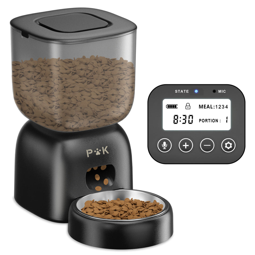 Automatischer Futterautomat zeiten selber bestimmen – Felliono