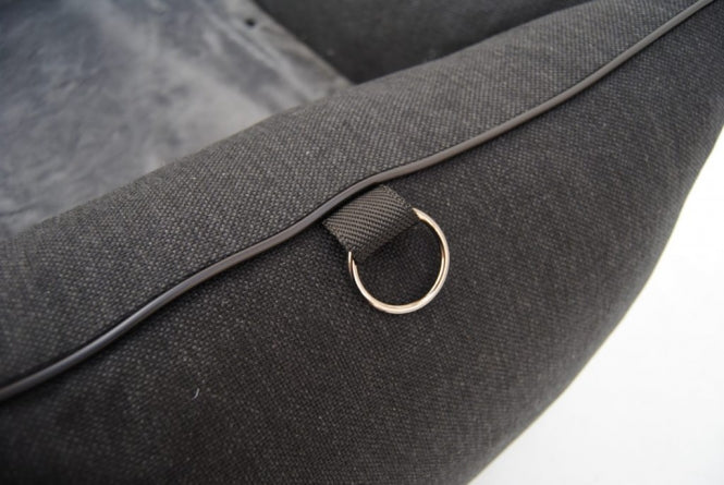 lebon orthopädisches hundebett carl plus 100x75cm schwarz Detail heankel