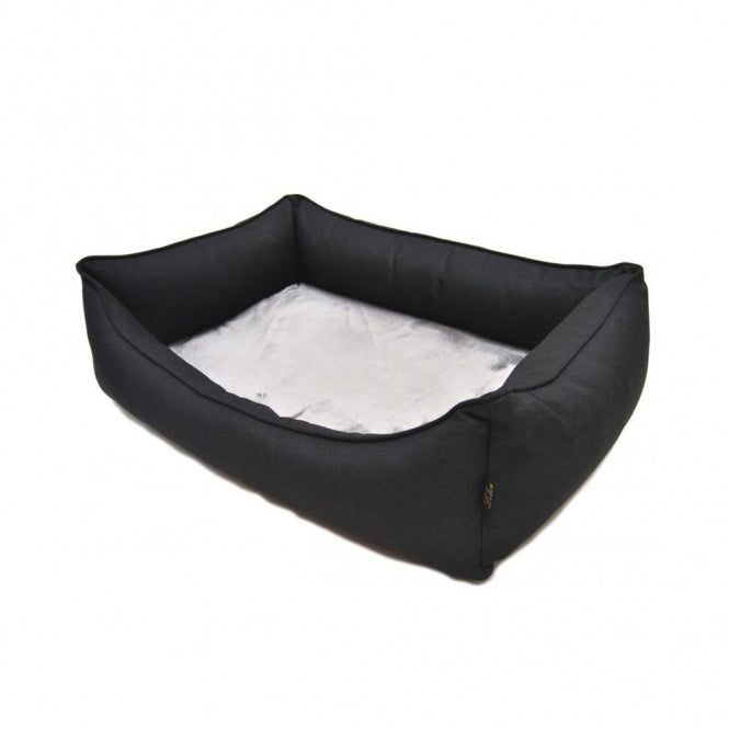 lebon orthopaedisches hundebett noah plus 100x75cm schwarz